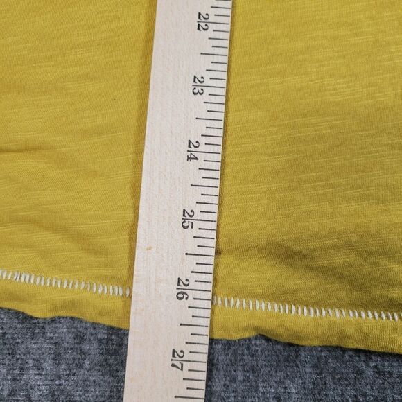 John Varvatos USA Polo Shirt Men's Xl Yellow Short Sleeve Star Knit collared - Picture 11 of 11